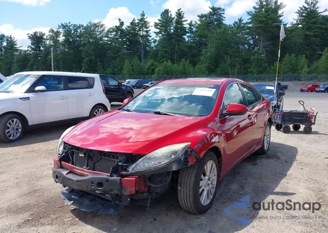 2009 Mazda Mazda6 I Grand Touring z USA, uszkodzony, nr VIN 1YVHP82A195M14689